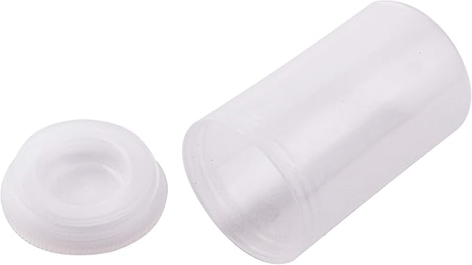 35mm Caliber Plastic Film Canisters-20pc (Clear) - Image 3