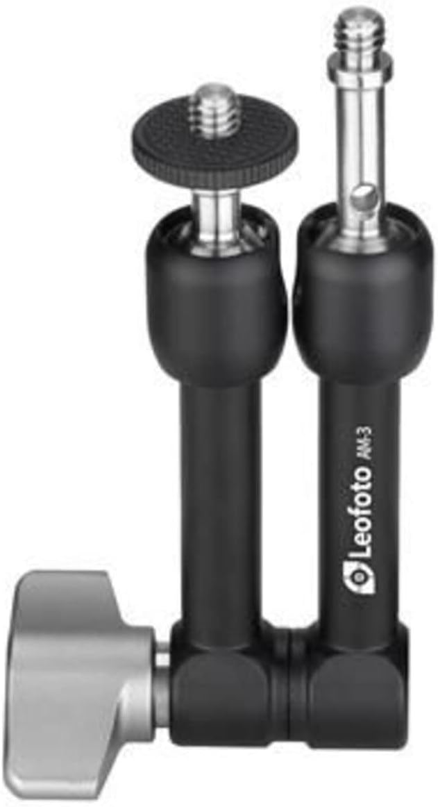 Leofoto AM-3 Magic Versa Arm Multi-Purpose Tripod Accessory Mount 1/4" Ideal for Smartphone etc by TAKINGITFURTHER-LEOFOTO