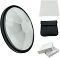 Photography Special Effects Filters Foreground Blur 77mm 8-Sided Kaleidoscope Glass Prism SLR Accessories by JORIXXY