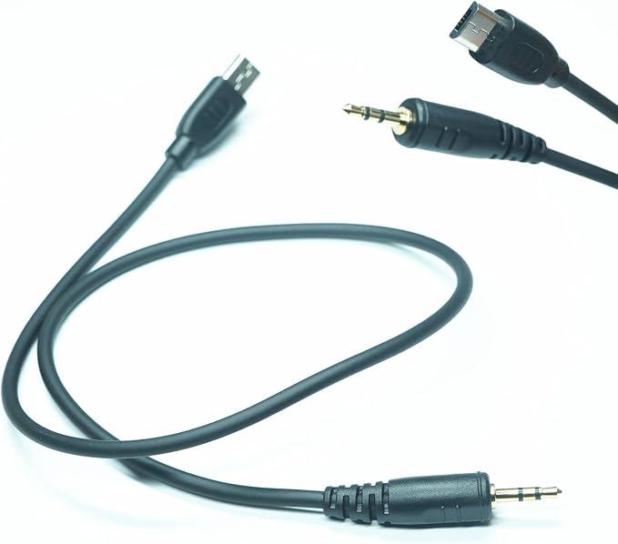 2.5mm-Micro USB Camera Remote Shutter Release Cable Wire for Samsung Accessories Nx1000/Nx2000/Nx300 Used for Connecting Wireless Remote Controls Flash Triggers and Shutter Controllers (SR2NX2) by DYTDIEYINGTU