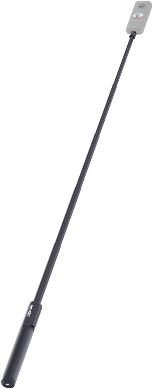 Insta360 2-in-1 Invisible Selfie Stick + Tripod, Aluminum Alloy Invisible Pole and Tripod, Compatible with Insta360 Ace, Ace Pro, Ace Pro 2, GO Ultra, GO 3S, ONE X2, X3, X4, X5 Action Cameras, Black - Image 3