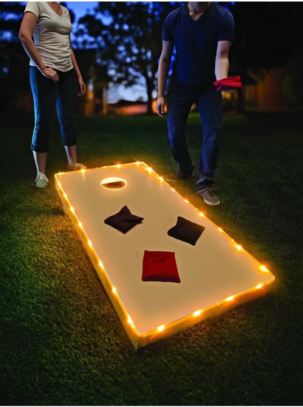TossBrightz LED Cornhole Lights (Set of Two) - Weather Resistant Kit - Image 6