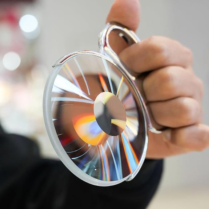 90mm Handheld Swirl Effect Filter Photography Foreground Blur Props SLR Mirrorless Camera Lens Accessories - Image 4