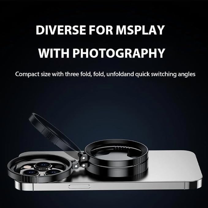 2-in-1 Magnetic CPL & Star Filter Lens, 52mm Phone Camera Lens Filter Kit, Anti-Glare Polarizing Mount Adapter Compatible for iPhone (2PC) - Image 6