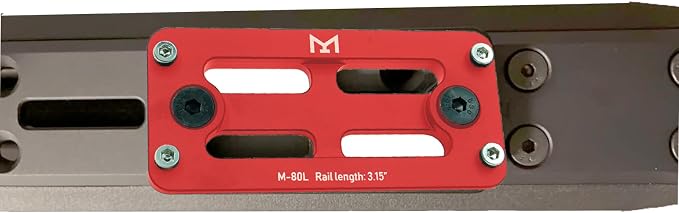 MLOK Arca Rail Tripod Ballhead-Bog Quick Release Plate,for RRS Dovetail - Image 3