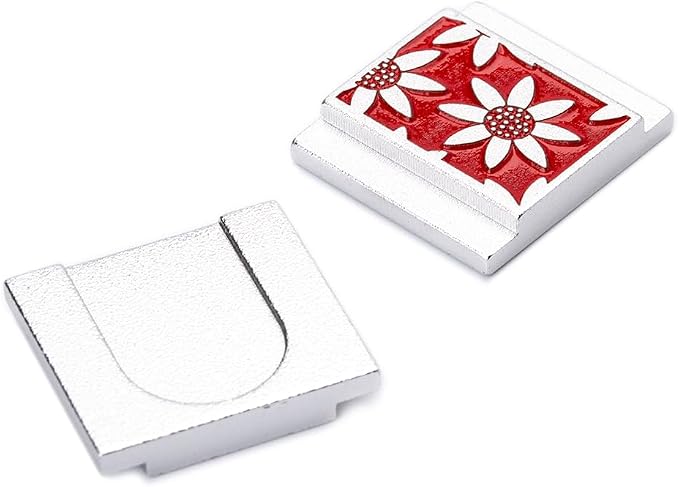 Camera Soft Release Button, Shutter Button for Fujifilm X100VI X100V X-E4 X-E3 X-T5 X-T4 X-T3 X-T30 II X-T20 X-PRO3 (red Daisy Cover) - Image 2