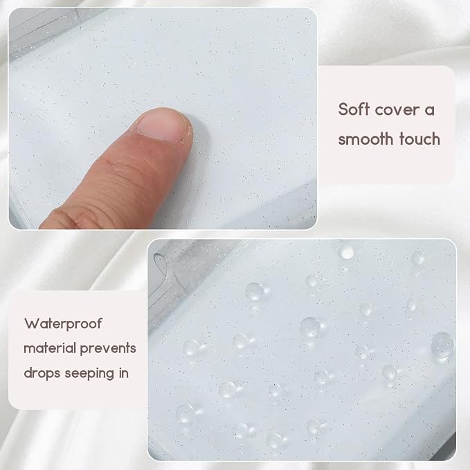 2 Pack 3x4in Instax Mini Picture Album Wallet Photo Book 36 Pockets Rectangle Polaroid Clear PVC Plastic Small Album Holder Cover for 3 Inch Pictures Photos Photocard Holder Storage - Image 5