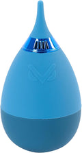 VSGO Camera Air Blower for Lens and Sensor Cleaning, Blue | One-Way Air Valve; Tumbler Base Keeps Nozzle Raised; Soft Silicone Body; Easy-Squeeze Design; Pocket-Friendly by VSGO