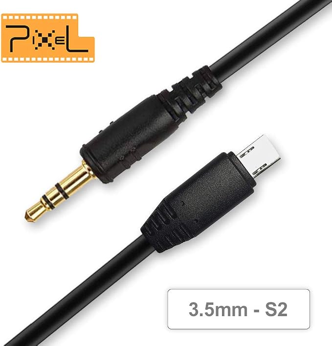 Pixel Shutter Connecting Cable Cord 3.5mm-S2 Camera Connecting Plug Compatible for Sony Cameras (Fit for Pixel Shutter Remote Control TW-283 Series) - Image 5