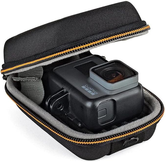 Lowepro Hardside CS 20 Case for Small CSC Cameras, Point-and-Shoot Cameras, Memory Cards & Accessories, 9.30 x 5.99 x 14.50 cm, Black - Image 3