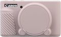 BOVKE Silicone Camera Case for Canon PowerShot SX740/ SX730 Digital Camera, SX740 Camera Case Soft Cover Rubber Camera Sleeve with Removable Lens Cover, Gray by BOVKE