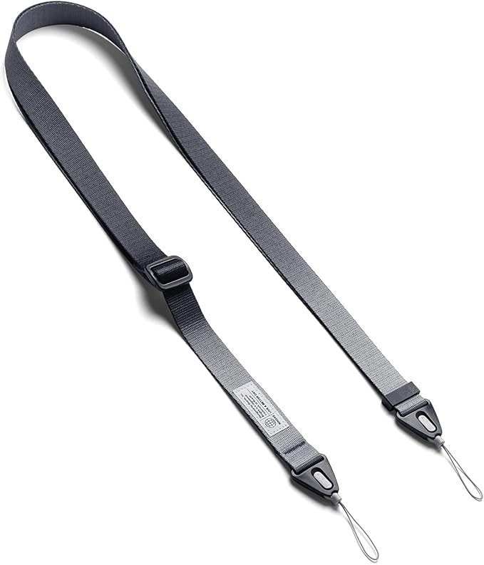 Ringke Phone Lanyard for iPhone 17 Pro Max and Most Smartphones [One-Touch Buckle] Shoulder Strap Adjustable Sturdy Universal Phone Crossbody Neck Lanyard for Travel Essentials - Graphite by Ringke