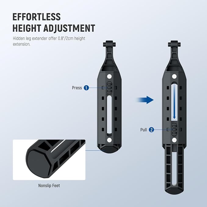 NEEWER Entry Level Version Mini Tripod for Camera, 360° Small Desk Portable DSLR Webcam Cell Phone Mount Holder Stand Selfie Stick Grip Compatible with iPhone Samsung Android Video Recording, GM-2G - Image 7