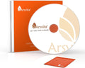Arsvita CD Laser Lens Cleaner Disc Cleaning Set for CD/VCD/DVD Player | with Soft Microfiber Cloth, Safe and Effective by Arsvita