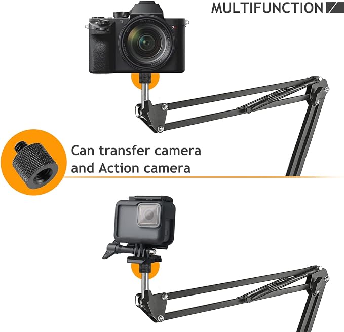 1/4 to 3/8 & 3/8 to 1/4 Camera Tripod Adapter - Male to Female Screw for Camera, Mount, Monitor - Image 5