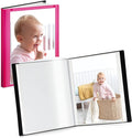 Cranbury 2-Pack Mini Photo Albums 4x6, 48 Photos, Clear Sleeves, Pink | 24 Pockets Each, Customizable Covers, Compact Storage for 4x6 Photos & Keepsakes by CRANBURY