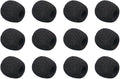 12 PCS Lavalier Microphone Windscreen Foam Cover Lapel Mic Mini Windscreen Cover, Mini Size Foam Windscreen Cover Lapel Microphone Replacement Kit(7mm/0.27" diameter) by Kicada