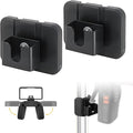 No-Drill Universal Magnetic CB Radio Mic Holder, Flexible Mount with No-Scratch Rubber Magnet Base for Speaker Microphone, Handset, Walkie Talkie, Fits Truck, Golf Cart, UTV, Off-Road Vehicle, 2 Pack by MagitcSee