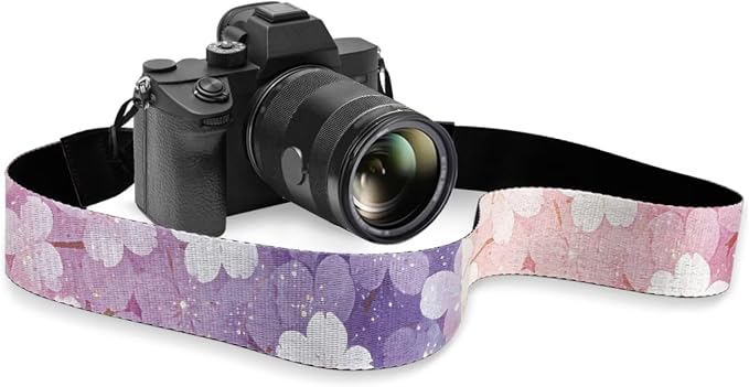 Coldinair Black Adjustable Camera Strap Universal Neck & Shoulder Soft Padded Strap for All DSLR Cameras,Binoculars by Coldinair