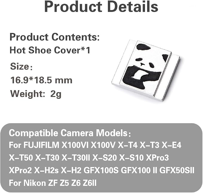 Camera hot Shoe Cover for Nikon z7/z6 for fujifilm xpro-3/x100vi /x100v/x100f for Canon EOS R6 M50 - Image 9
