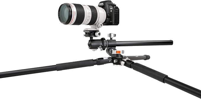 Vanguard VEO3+263AB160S Aluminum Tripod with Multi-Angle Center Column and Dual Axis VEO BH-160S Ball Head | Multi-Angle Center Column and Dual Axis VEO BH-160S Ball Head - Image 3