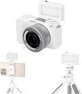 Kiwifotos Mini LED Video Light for Sony ZV-E10 II ZVE10 ZV-1F ZV1F ZV-1 ZV1 | for Canon PowerShot V1 EOS R50V & More Cameras, Flash Attachment Accessories for Vlog Shooting Record, Portable Rechargeable by KIWIFOTOS