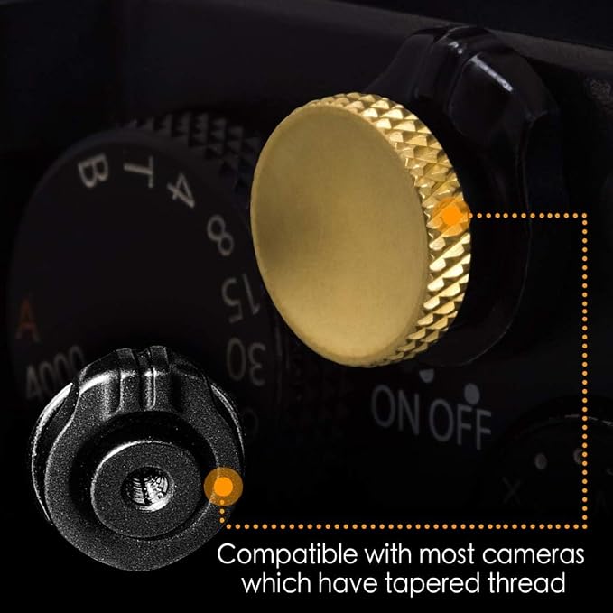 Fuji Shutter Release Button Accessories-Fujifilm Camera Soft Shutter Button | Gold Shutter Button For Canon Nikon Leica Film X100vi X100v X100Ff Xt5 Xt4 Xt3 Xt2 Xt30 Xt20 Xt10 Xpro3 Xpro2 Xpro1 - Image 5