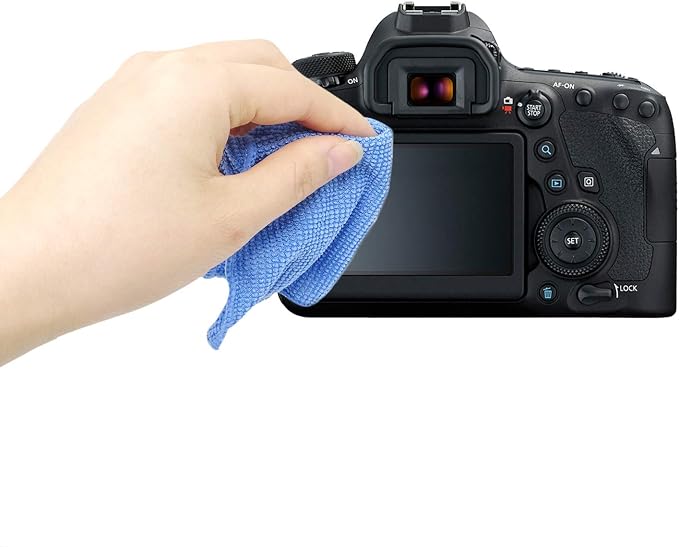 Honbay 3-in-1 Camera Cleaning Kit: Air Blower, Cloth, Pen - Black Silicone for Optics - Image 4