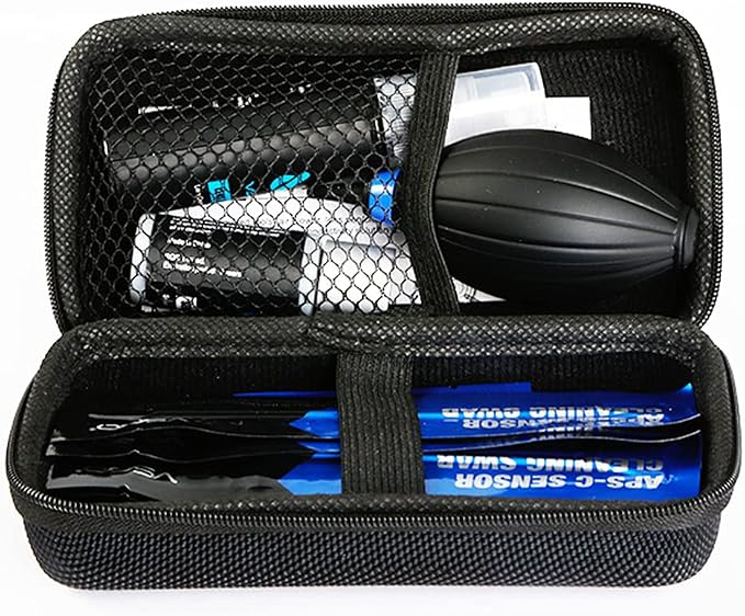 VSGO DKL-20 Sensor Cleaning Kit for APS-C Sensor Cameras (16mm) | Compatible with Canon, Nikon, Sony, Pentax & DSLR, All-in-One Camera Cleaning Kit Including Swabs, Lens Pen, Air Blower, Etc. - Image 3