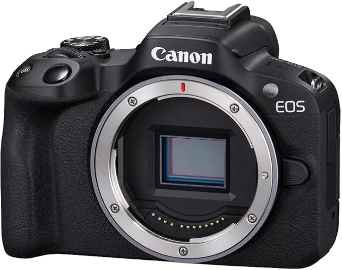 Canon EOS R50 Mirrorless APS-C Interchangeable Lens Camera Body Black 5811C002 Bundle with Deco Gear Photography Bag + 2 x Battery + 2 x 64GB Memory Cards + Photography Pro eBook + Accessories Kit - Image 3