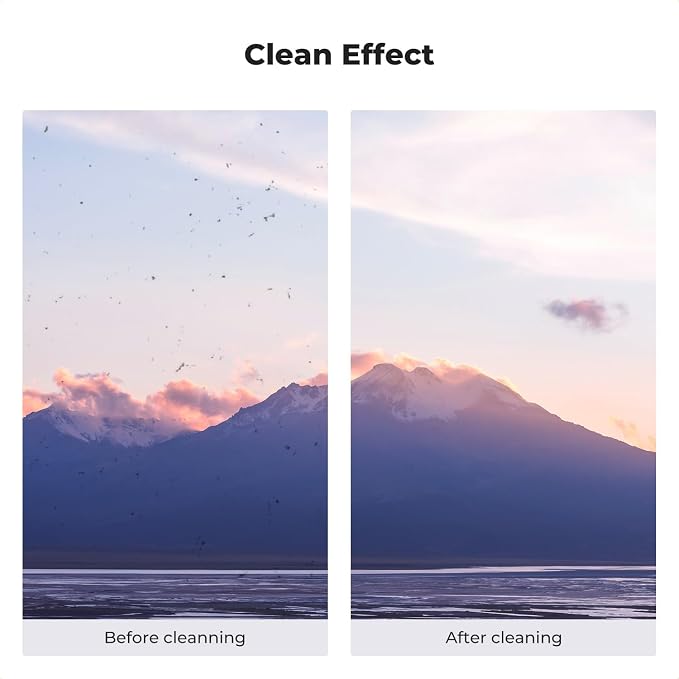 K&F CONCEPT 20ML*2 Spray and Sensor Cleaner Kit, Lens Cleaner | Efficient Cleaning,Safe Formula Cleaner,Easy to Carry and Store,for All Sensors and Critical Optics,Cameras,Laptops,MW01 - Image 3