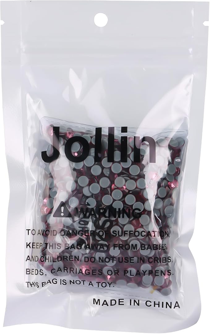 Jollin Hotfix Rhinestones Flatback Crystal Gems 4.8mm SS20, Rose | 1440pcs Hot Fix Crystals Glass Rhinestones for Bedazzling, Crafting, Clothes, Shoes & Accessories DIY Decoration - Image 6