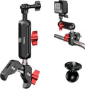 Camera Magic Clamp Mount with 1/4"-20 Screw | Versatile clamp mounts action cameras and lights on desks, bikes, umbrellas and studio stands. by Raywowo