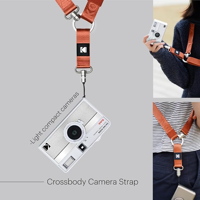 KODAK Multi-Purpose Camera Strap (QD Snaplock (Black) 1 Pair) - Lighweight, Durable, QD system, Aluminium Alloy, Universal Compatibility, SLR Cameras, Compact Cameras - Image 3