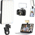 Portable Selfie Light for iPhone: 90 LED Rechargeable Phone Fill Lights, Ring Light for Camera Picture, Makeup Photo, Video Conferences, Laptop Use, Zoom Meetings, TikTok, Vlog Photography by Unknown
