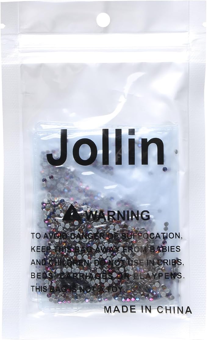 Jollin Hotfix Rhinestones Flatback Crystal Gems 2mm SS6, Blue Blaze | 2880pcs Hot Fix Crystals Glass Rhinestones for Bedazzling, Crafting, Clothes, Shoes & Accessories DIY Decoration - Image 7