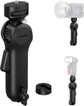 SmallRig Light Stand Adapter, One-Button 180° Pitch Quick Adjustment | 6.6lbs Max Load Capacity, for COB Video Light/Mini Light/Camera//Flash/Phone Clips - 5181 by SmallRig