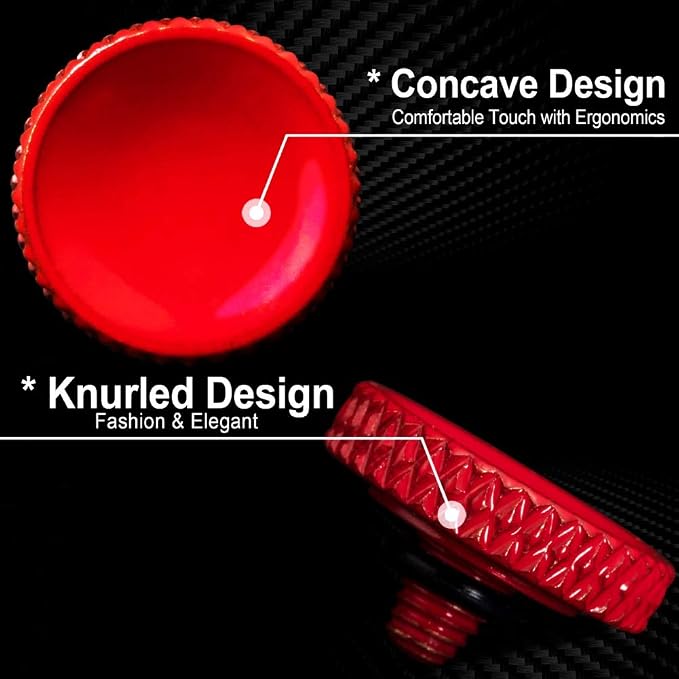 Camera Shutter Button (2 Pack/Red) Upscale Soft Shutter Release Button | Pure Copper for Fuji X100VI X100V XT5， Anti Shake, Multi-Color, for Nikon Zf Leica Canon Fujifilm, Street Travel Daily - Image 6