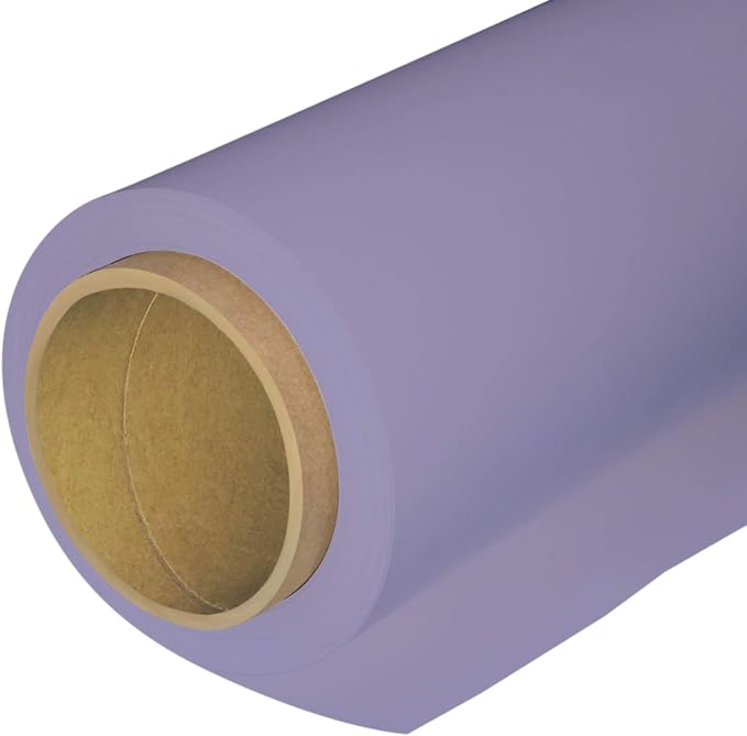 Huamei Seamless Photography Background Paper, Purple Photo Backdrop Paper 53 Inches Wide x 16 Feet, (4.4x16 Feet) (Thistle) by Unknown