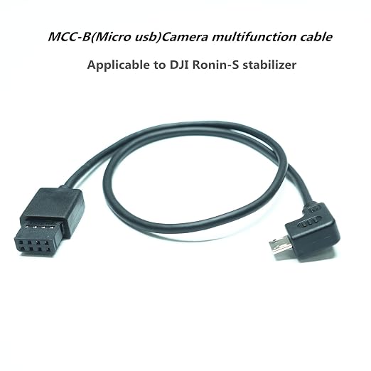 R-wire(MCC-B)Dji Ronin-s camera control connection cable stabilizer data shutter release extension cable D850,D5, 5D4,5DS R,1DX3 Connect cables for taking pictures and recording videos(MCC-B) - Image 4
