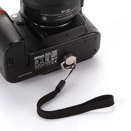 Stainless Steel D Ring Screw Hinged Holder Camera Fixing Screw 1/4"-20 Thread for Tripod DSLR Cameras for Quick Release Wrist Strap Sling 2 Pack - Image 5