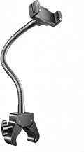 KBC1417 Phone Holder for Mic Stand, 13-Inch Gooseneck, Super Clamp | Mic Stand Phone Mount, Music Stand Phone Holder, Super Clamp Mount, 13-Inch Gooseneck, 0.47-1.8 Inch Pole Clamp by Angksorm