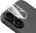FanTEK Camera Lens Protector Compatible with iPhone 16/16 Plus, 9H Tempered Glass Camera Screen Cover, Ultra HD Clear Acrylic Full Coverage Guard, Case Friendly by FanTEK