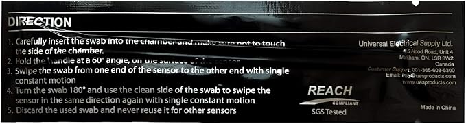 UES DDR15 16mm APS-C Camera Sensor Cleaning Swabs (10pcs) | UES DDR15 APS-C Sensor Cleaning Swabs Compatible with Sony, Nikon, Canon Fujifilm DSLR & Mirrorless Digital Camera CCD&CMOS - Image 6