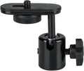 Gator Frameworks Camera Mount Mic Stand Adapter (GFW-MIC-CAMERA-MT) | Ball-and-Socket Head, Standard 1/4-20 Camera Threads, 360-Degree Rotation, 180-Degree Tilt by GatorCases