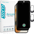 Privacy Screen Protector for Google Pixel 10 Pro XL Tempered Glass | with Camera Lens Protector, Anti Spy, Fingerprint ID Compatible, Anti Scratch, 2+2 Pack by Bencuku