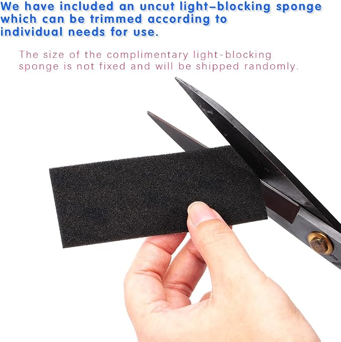 F3 Pre-Cut Self Adhesive Light Seal Foam Sponge Kits Repair for Nikon F3 Camera Accessories (for Nikon F3) - Image 3