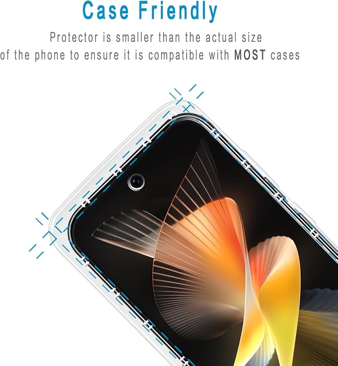 2+2 Pack Screen Protector for Google Pixel 10 Tempered Glass | with Camera Lens Protector, Fingerprint ID Compatible, Anti Scratch, Bubble Free - Image 5