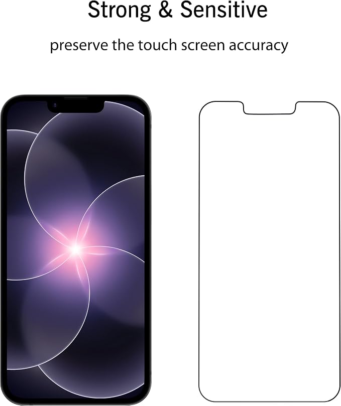 Ailun 3 Pack Screen Protector for iPhone 17e/16e/14/13/13 Pro | 6.1 Inch, Tempered Glass, Case Friendly, Not for iPhone 16 6.1 Inch - Image 5
