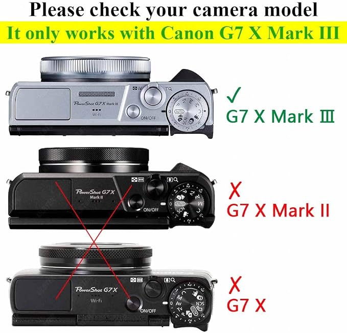 ULBTER G7 X Mark III Screen Protector for Canon G7X Mark III Camera [3Pack] | G7XIII G7 X Mark III 9H Hardness Tempered Glass Cover Anti-Scrach Anti-Bubble Anti-Dust - Image 4